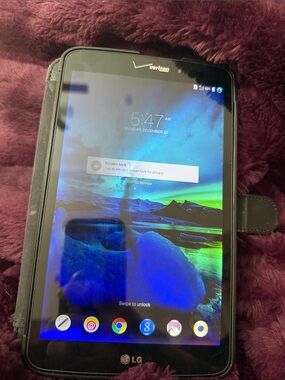 LG Tablet Black